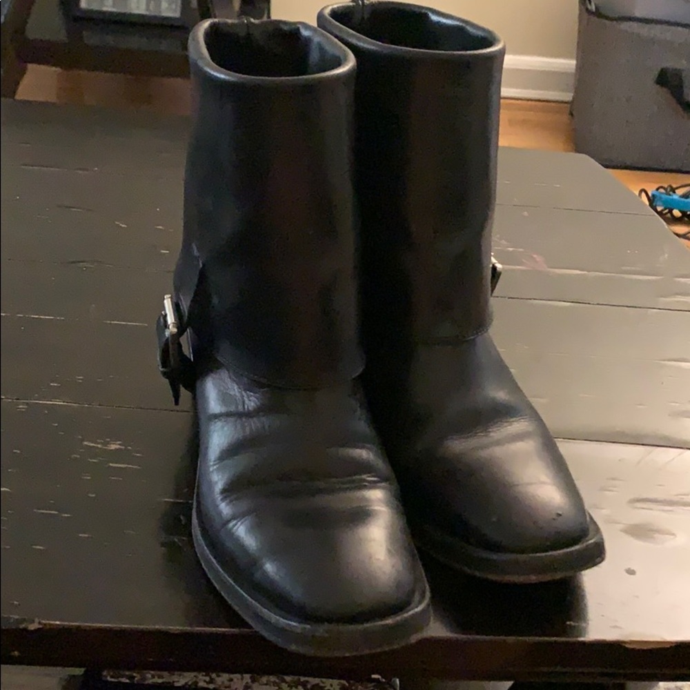 Costume National Black&Silver bootie